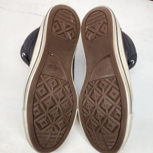 Converse Casual High Tops Black Canvas Grunge Punk Retro Classic 90s Y2K 10.5 - Picture 8 of 8